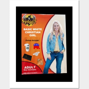 Basic Christian White Girl - Funny Parody Halloween Posters and Art